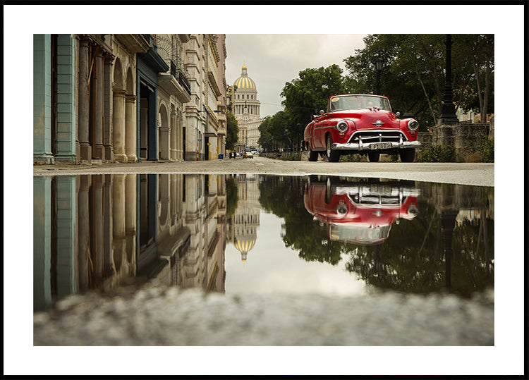 Plakát Ulice Havany, Kuba