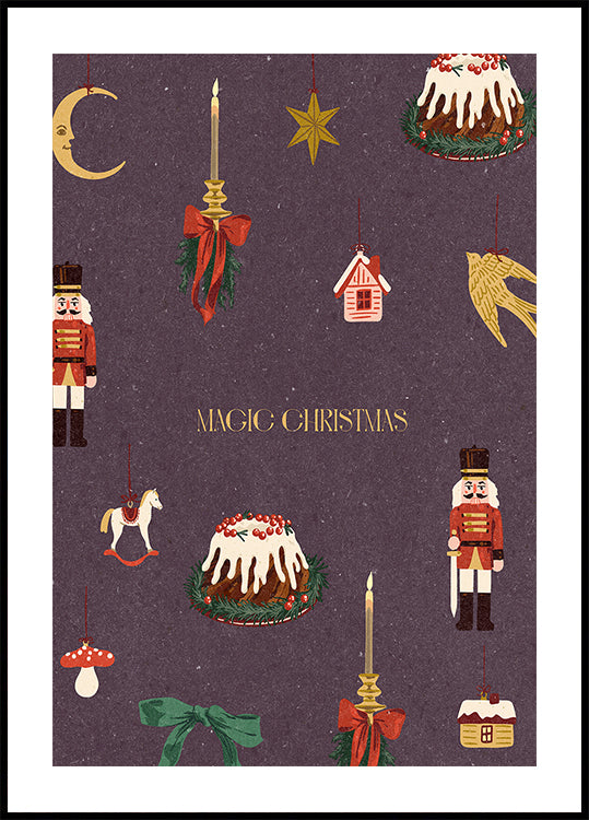 Cozy Christmas Things Plakat