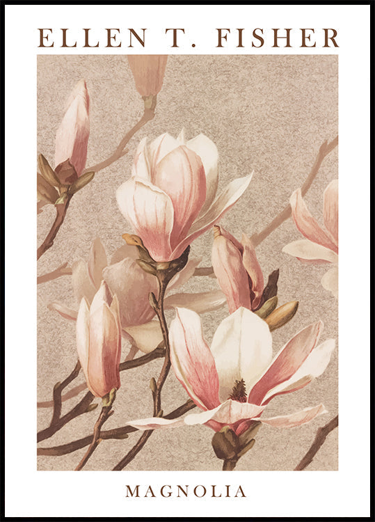Magnolia Plakat - Posterbox.dk