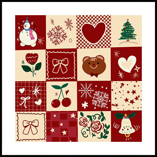 Xmass pattern Plakater