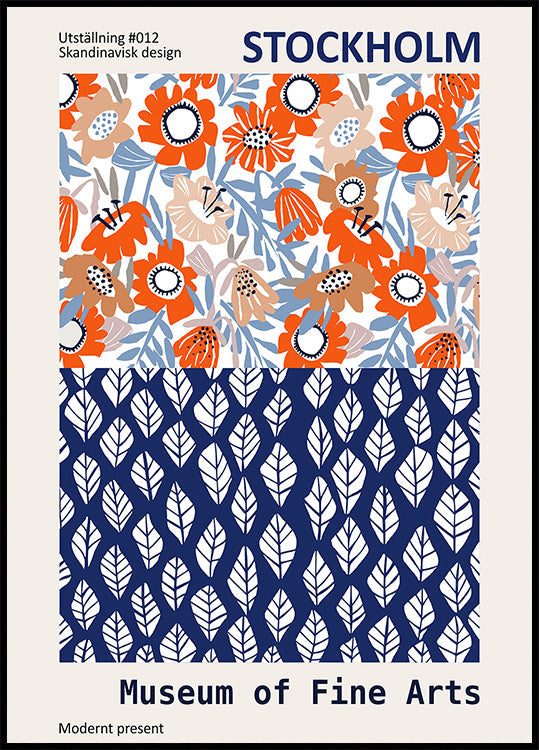 Muzeum výtvarných umění Stockholm plakát