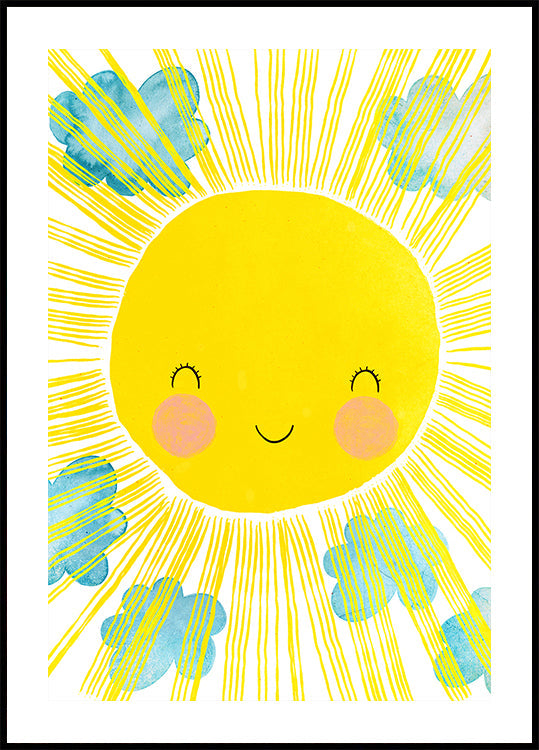 Plakát Sunny Smile Bliss