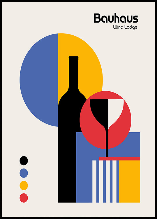 Plakát Bauhaus Wine Lodge