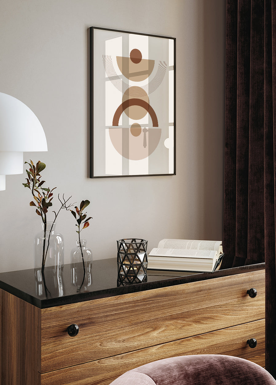 Geometric Shapes No. 1 Plakat - Posterbox.dk