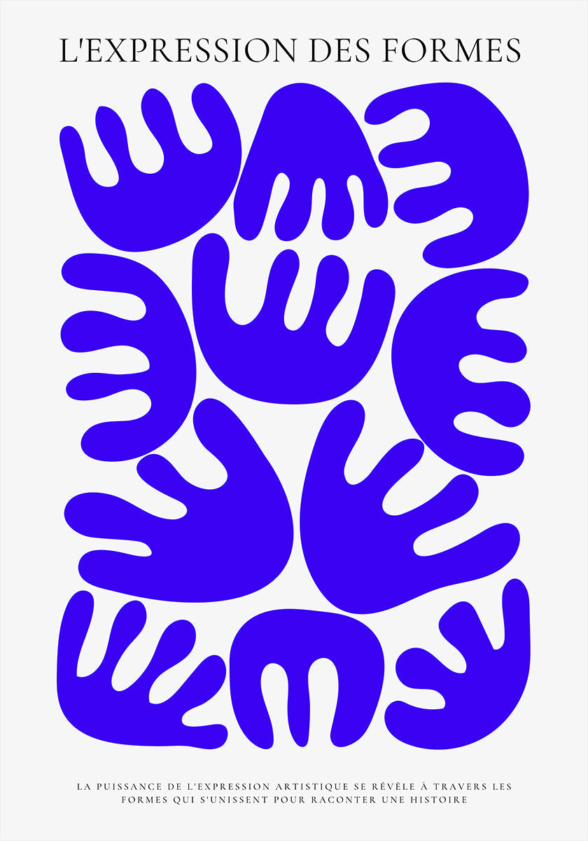 Plakát HARMONY BLEU