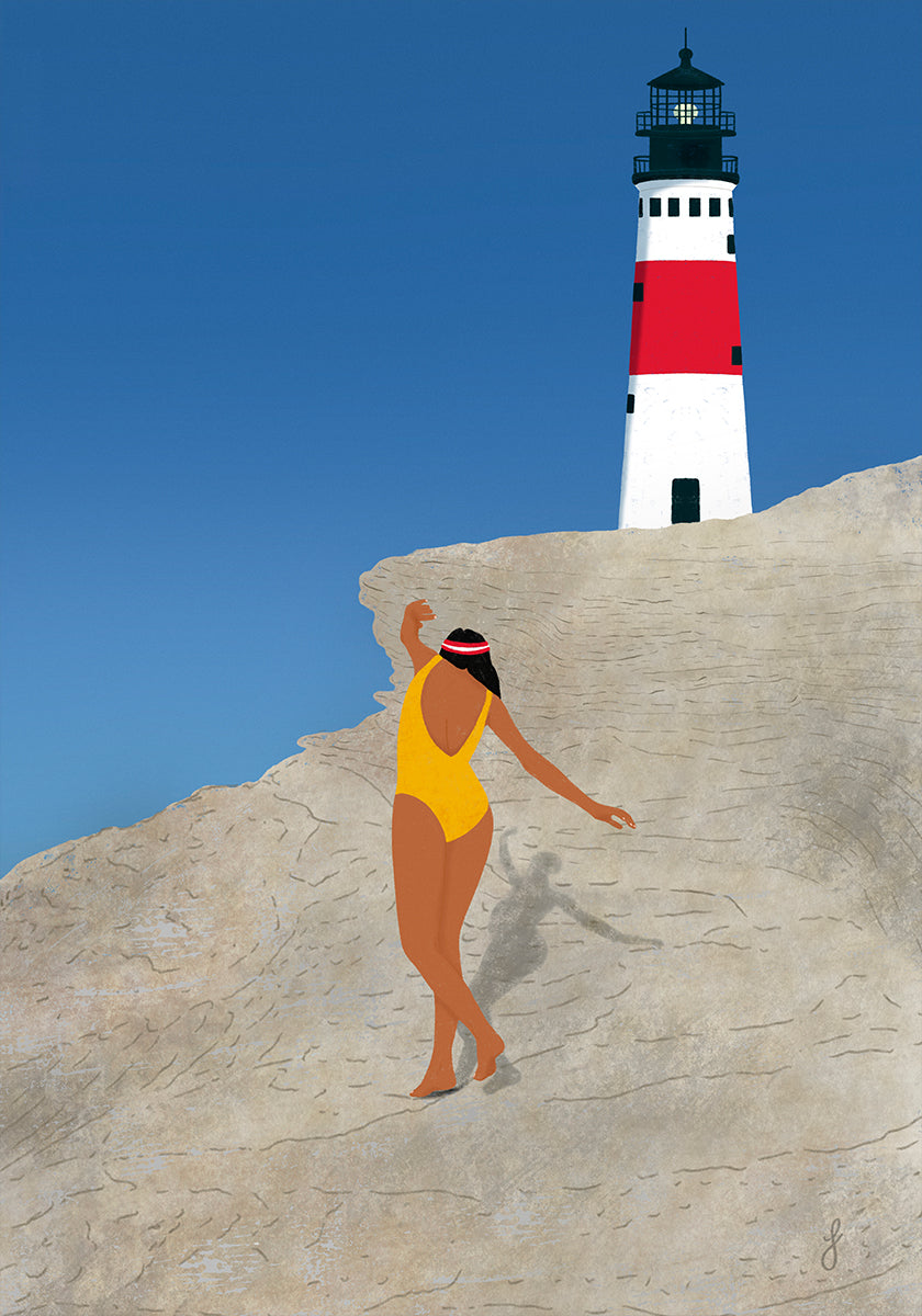 Můj plážový plakát