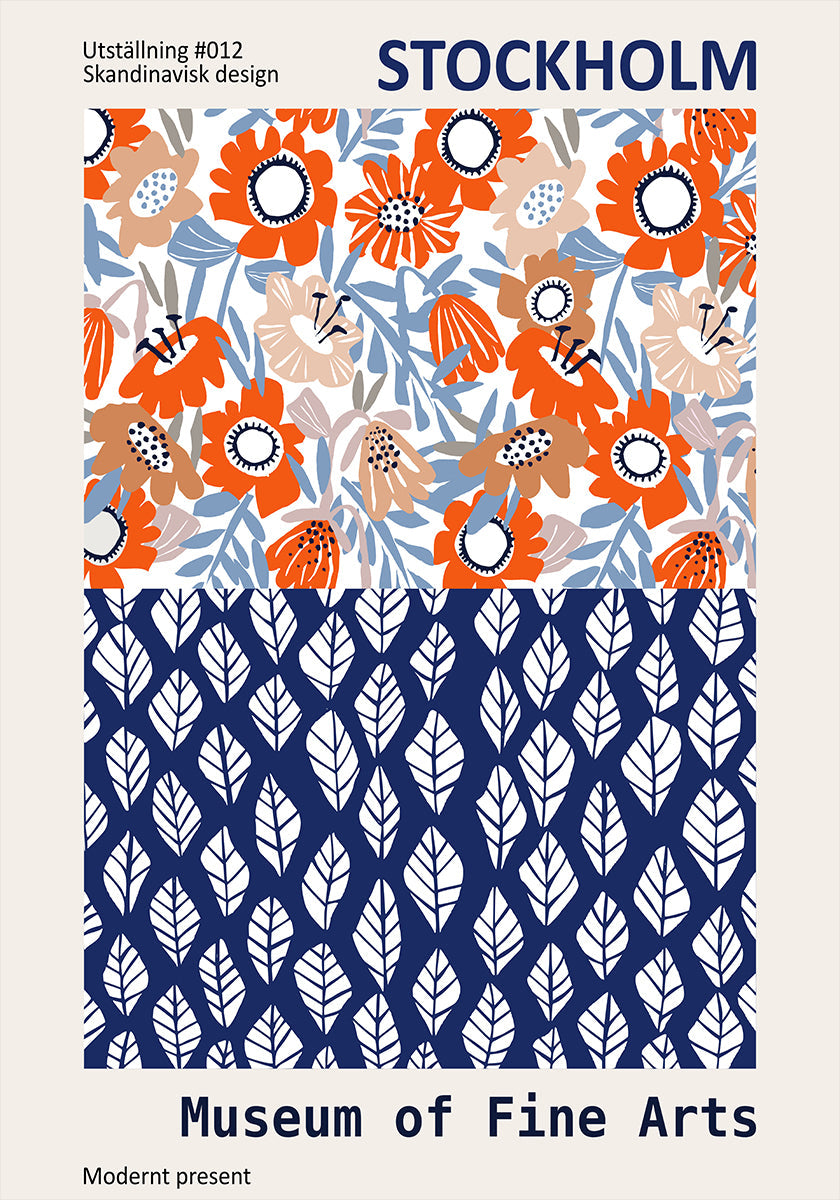 Muzeum výtvarných umění Stockholm plakát