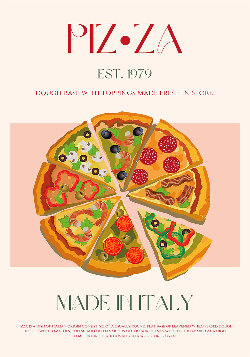 Plakát Řezy Itálie