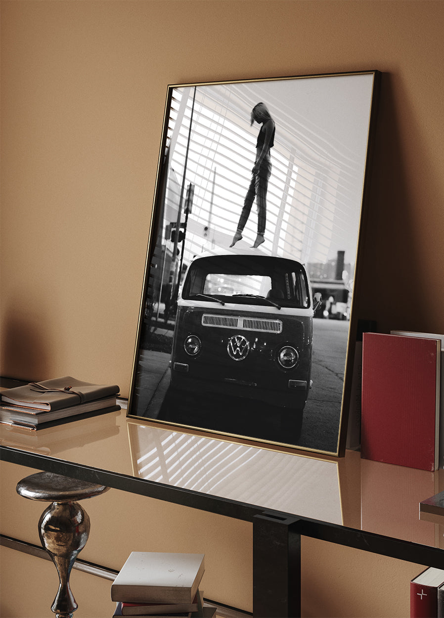 Volkswagen Girl Plakat - Posterbox.dk