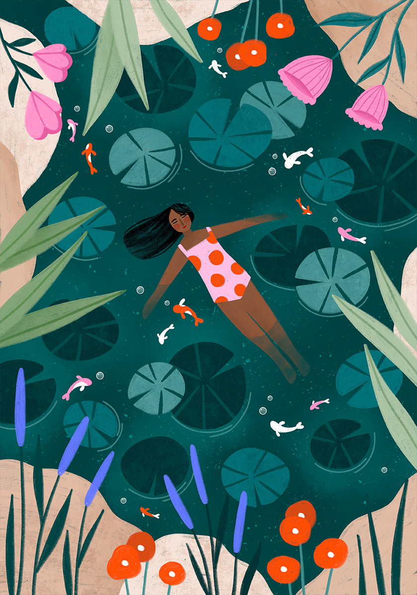 Plakát divoké plavání