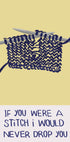 dropped stitches (NEW) - Posterbox