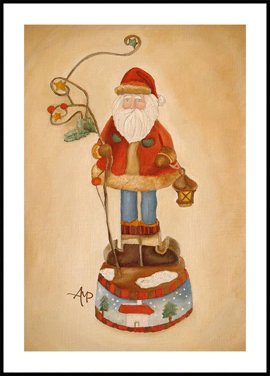 Santa Is Coming Plakat - Posterbox