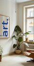 Hello Bold Typography Plakat - Posterbox