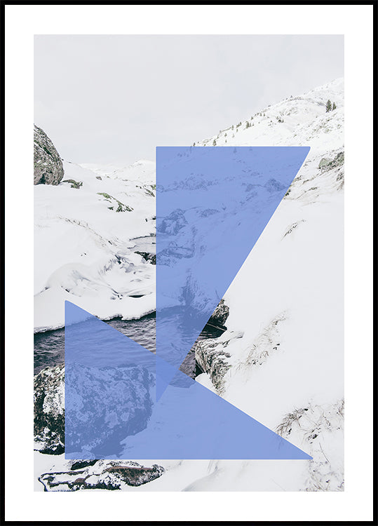 Geometric Serenity Plakat - Posterbox