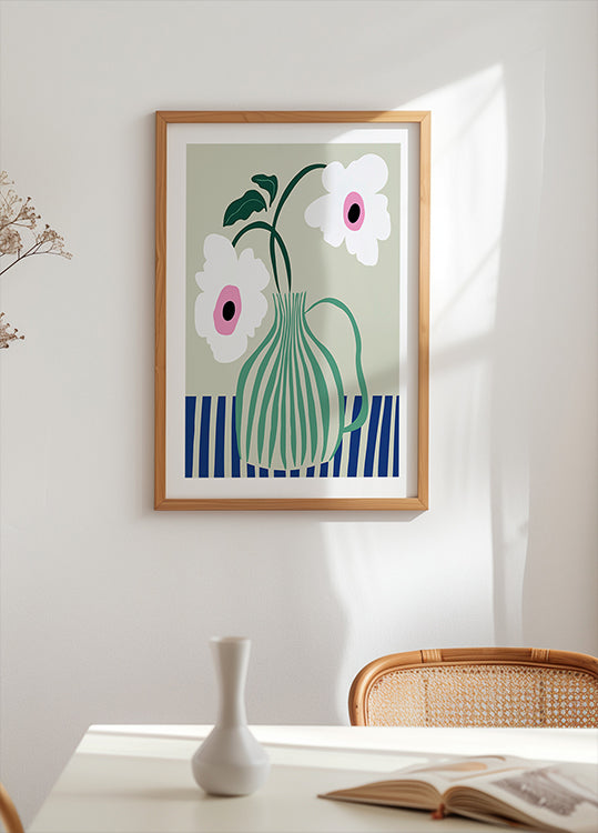 Floral Pottery Delight (NEW) - Posterbox