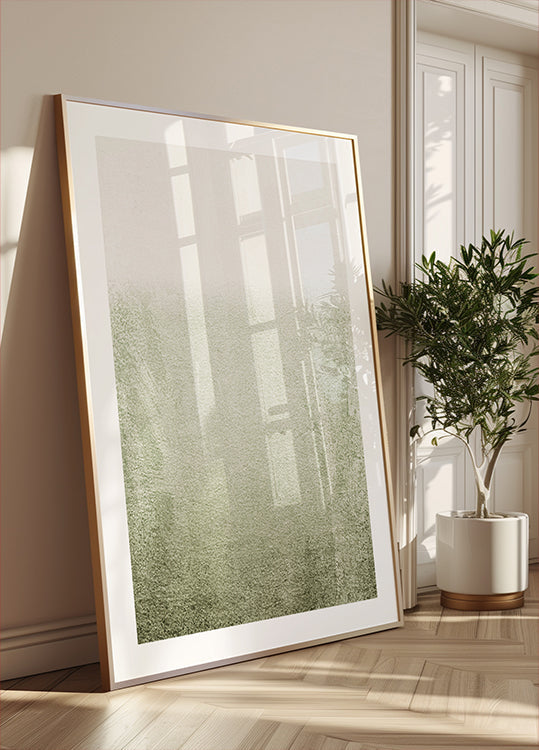 Abstract Texture With Fading Green (NEW) - Posterbox