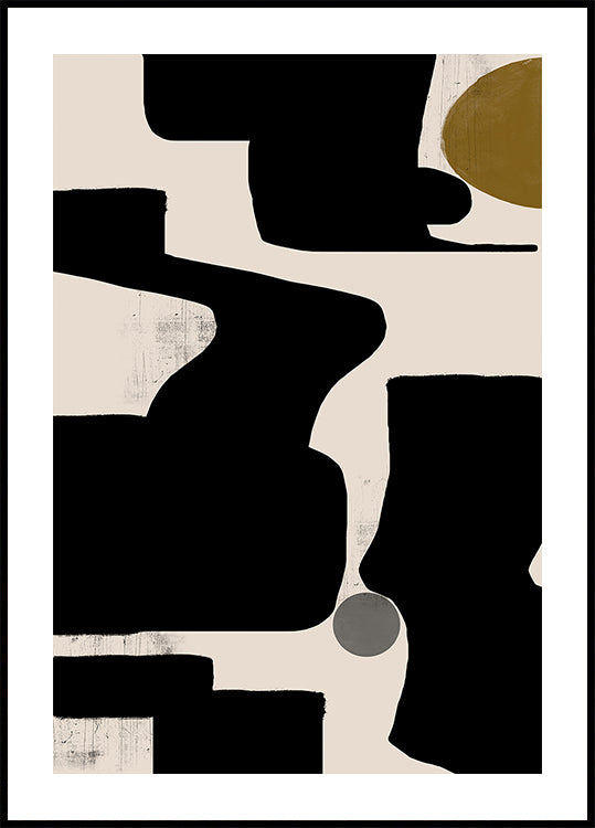 Curves and Shadows Plakat - Posterbox