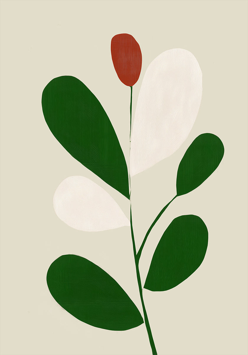 Minimal Bloom Plakat - Posterbox