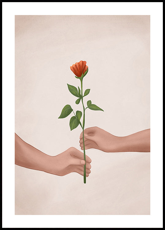 A Rose for You Plakat - Posterbox