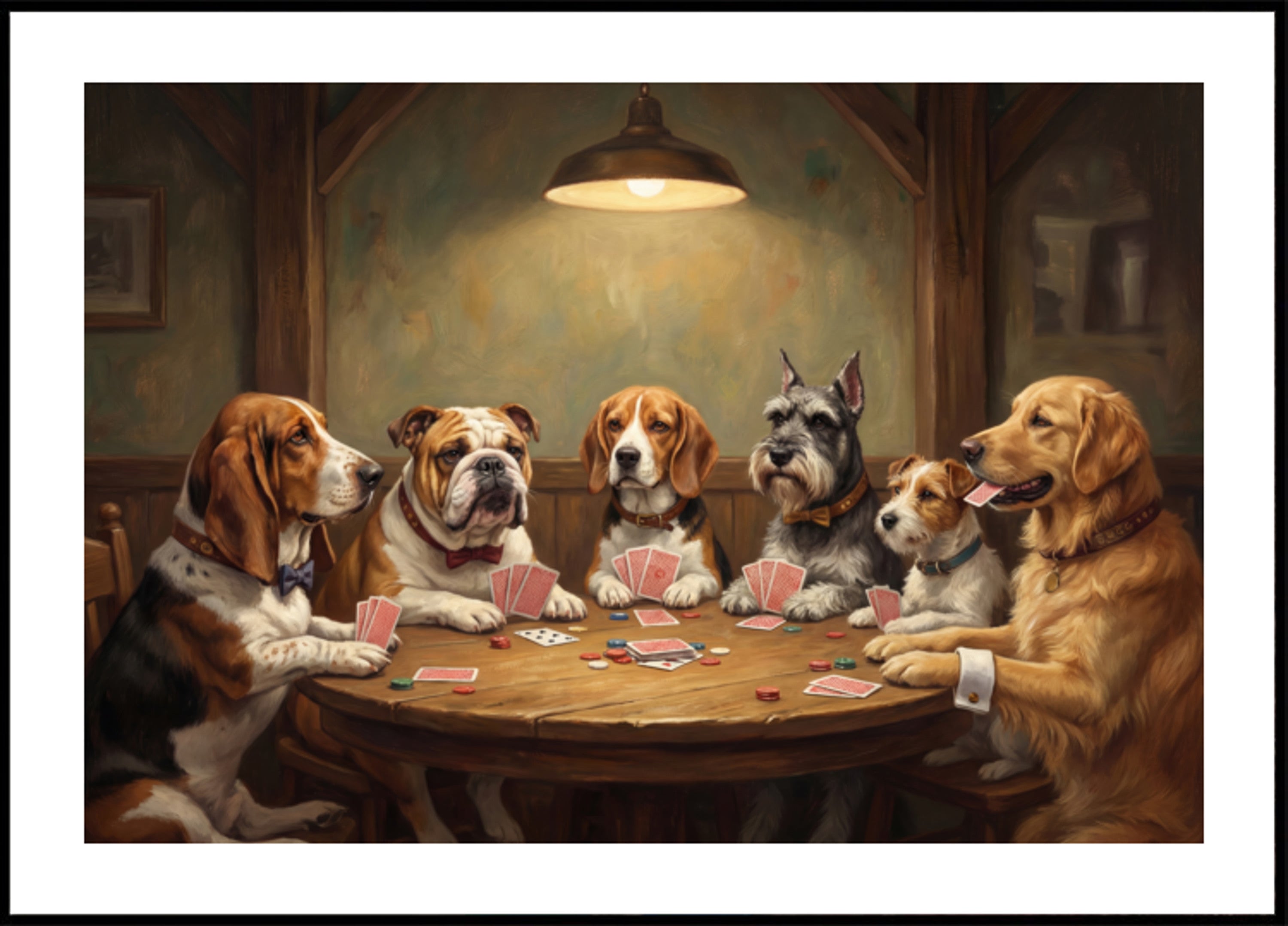 Psi hrají poker