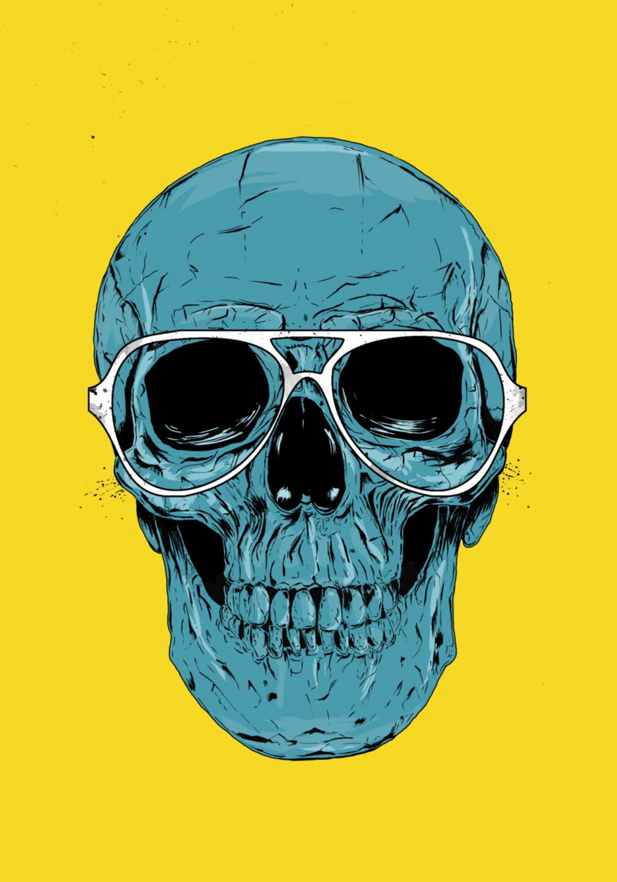 Skvělé Skull Aviators