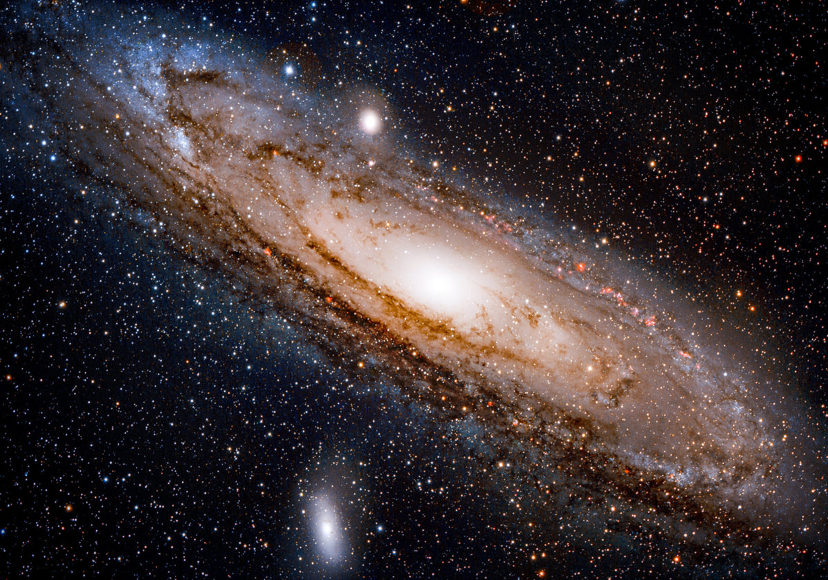Majestátní spirální galaxie