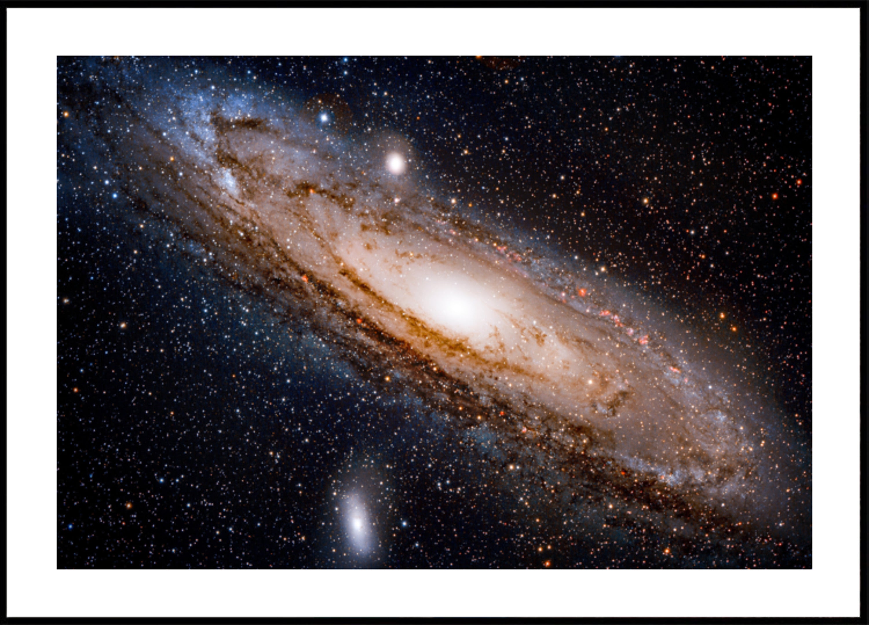 Majestátní spirální galaxie