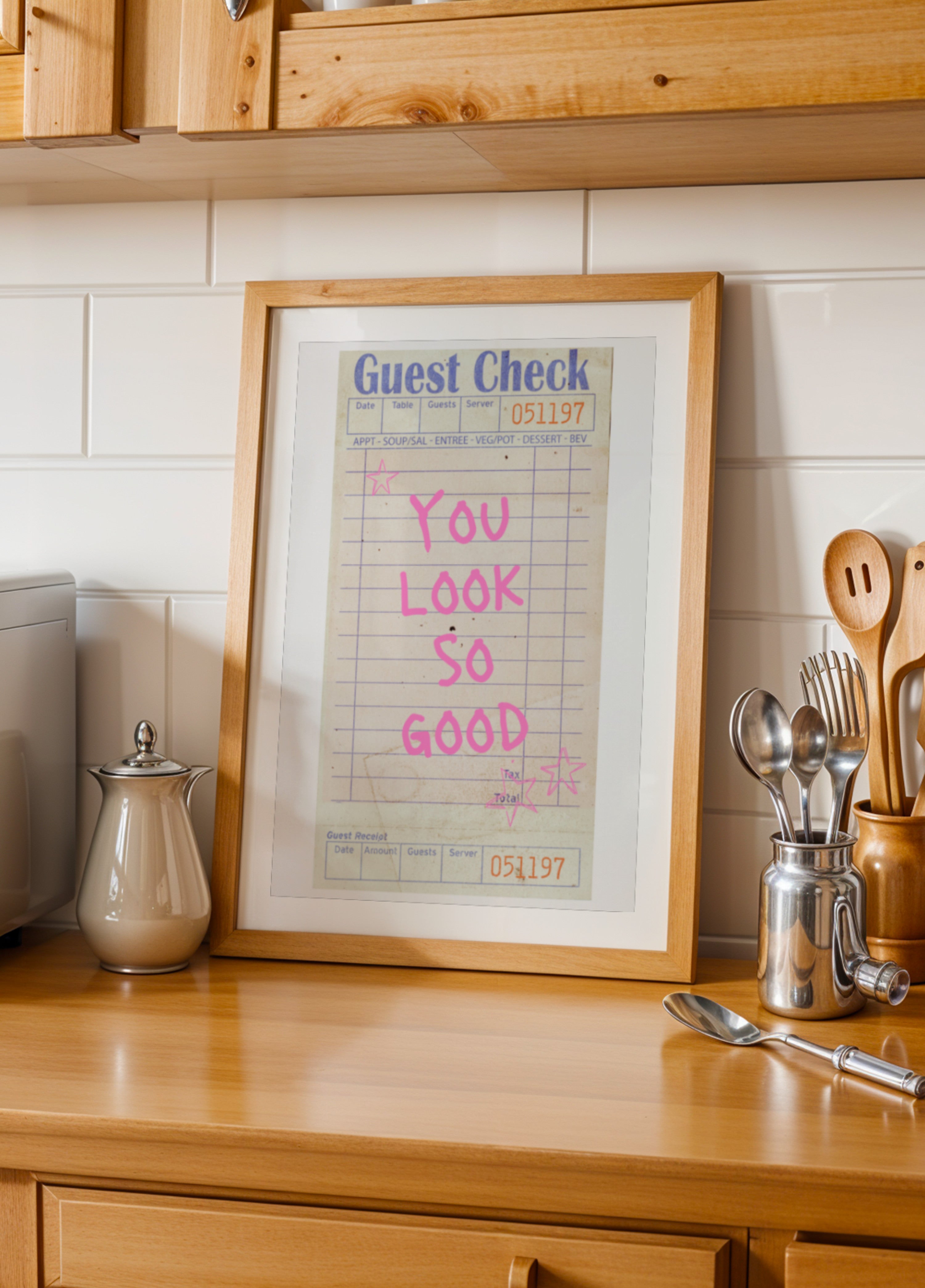 You Look So Good Check - Posterbox