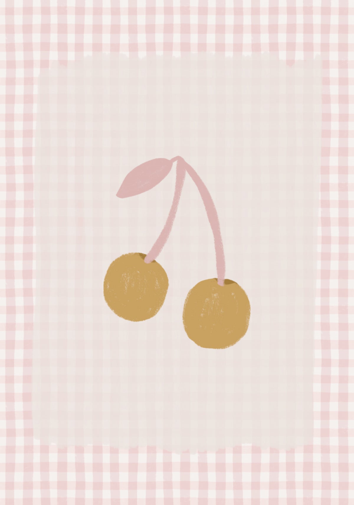 Sladké Gingham Třešně