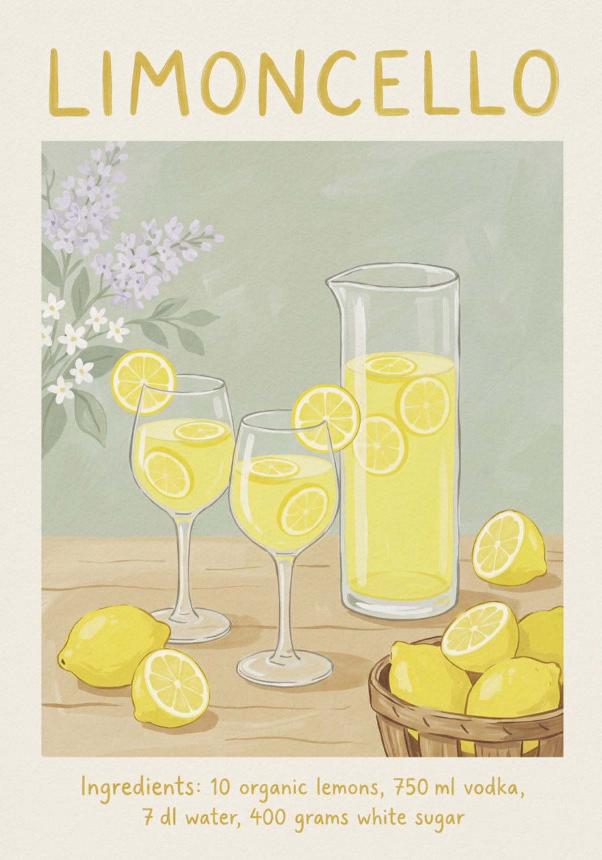 Limoncello citronové osvěžení