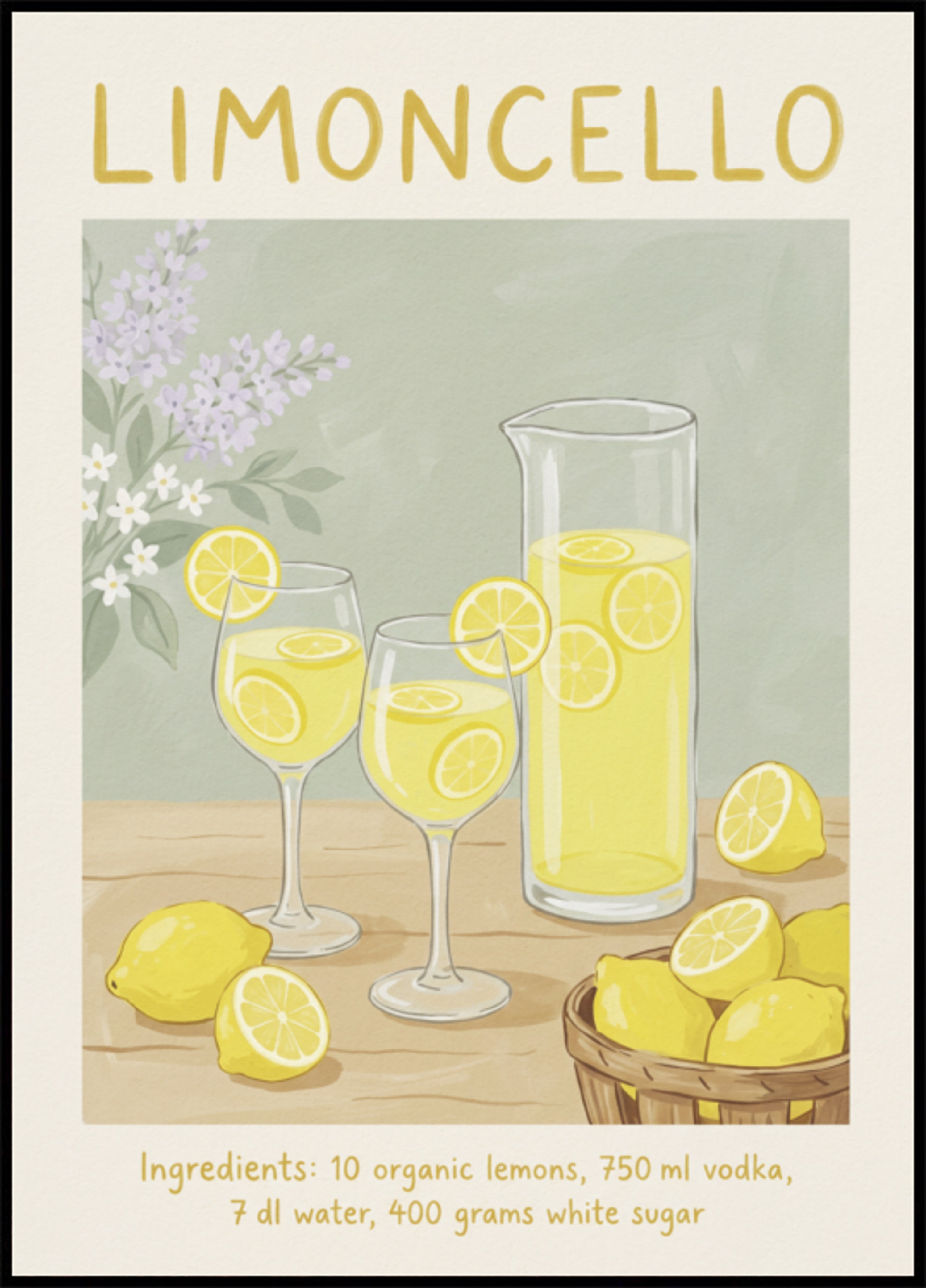 Limoncello citronové osvěžení