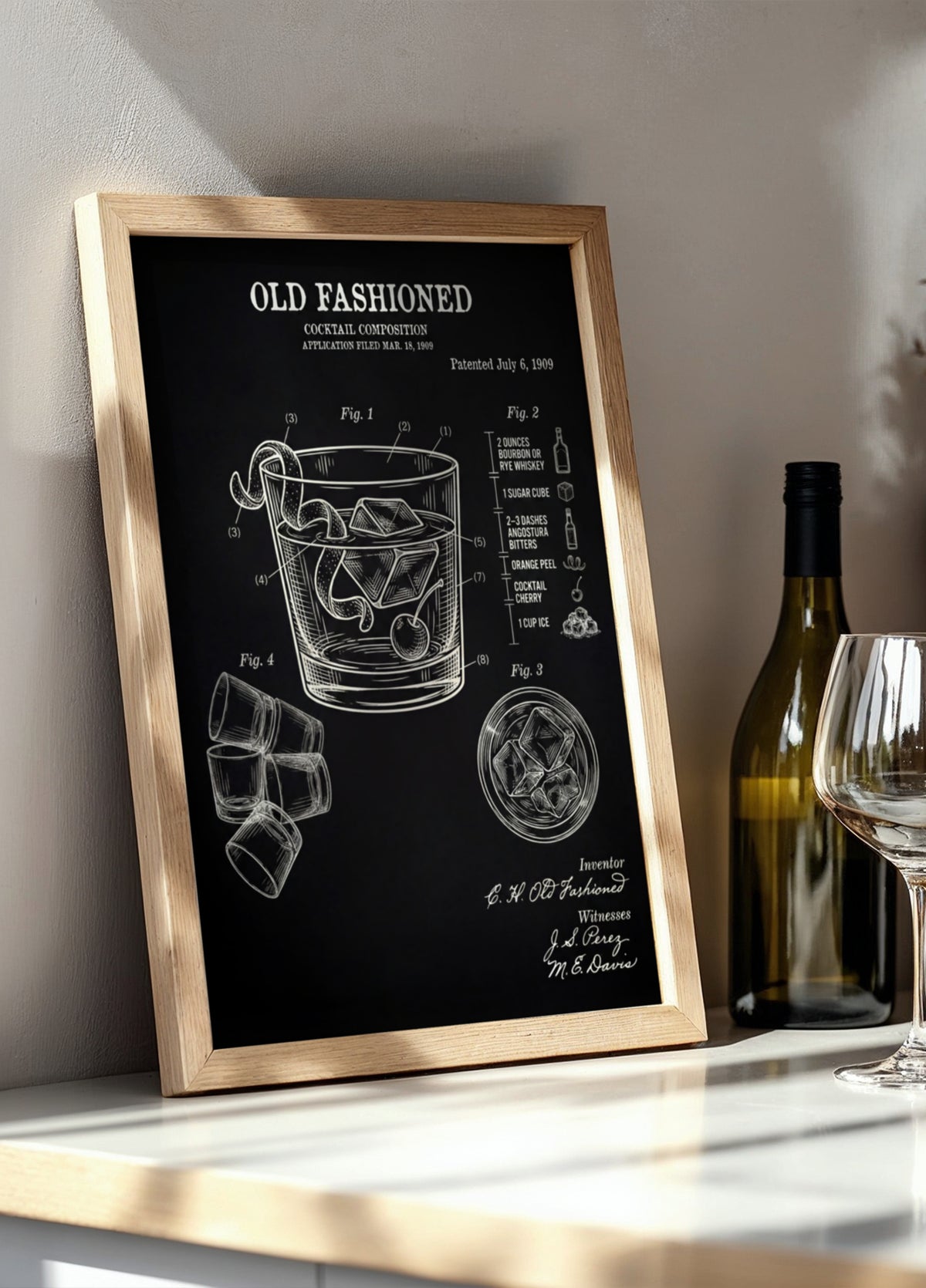 Staromódní koktejlový patent