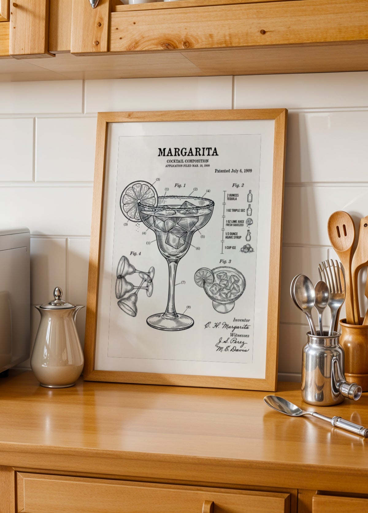 Patent na koktejl Margarita