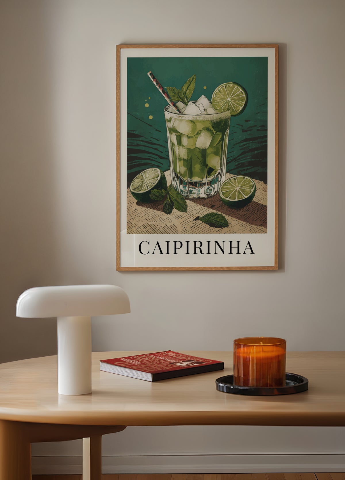 Osvěžující koktejl Caipirinha