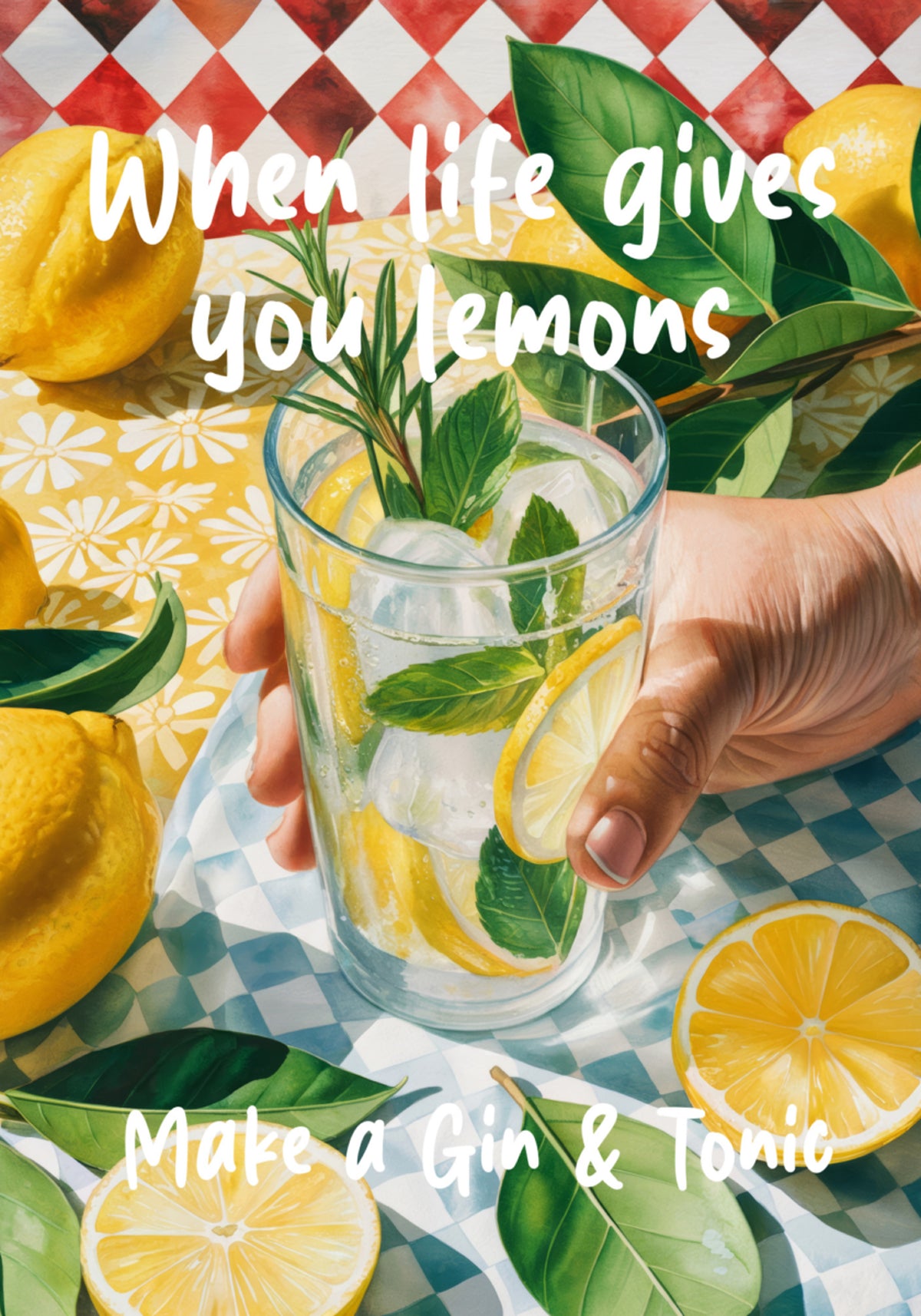 Když vám život dá citrony, udělejte si gin a tonikum