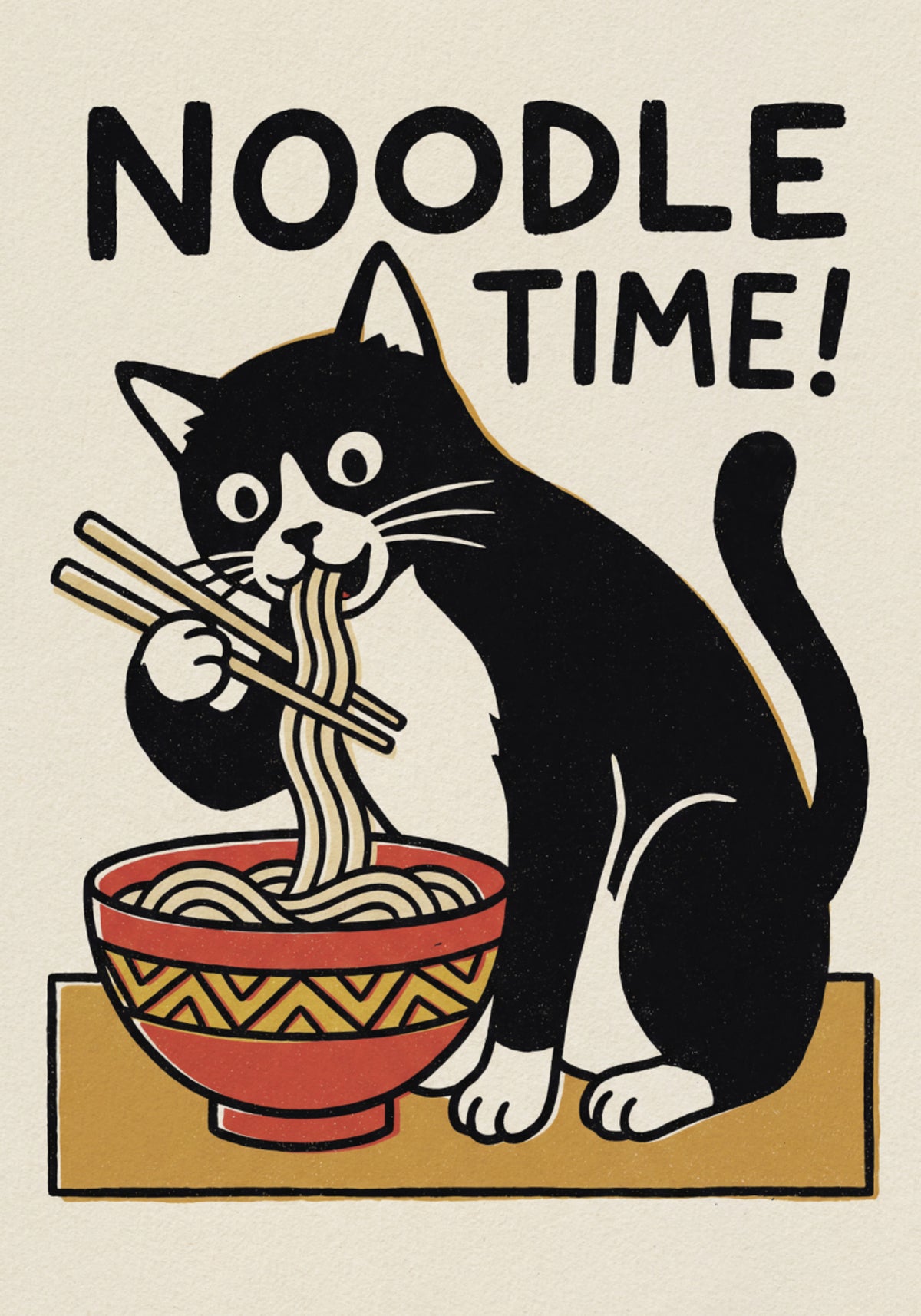 Nudle Time Cat