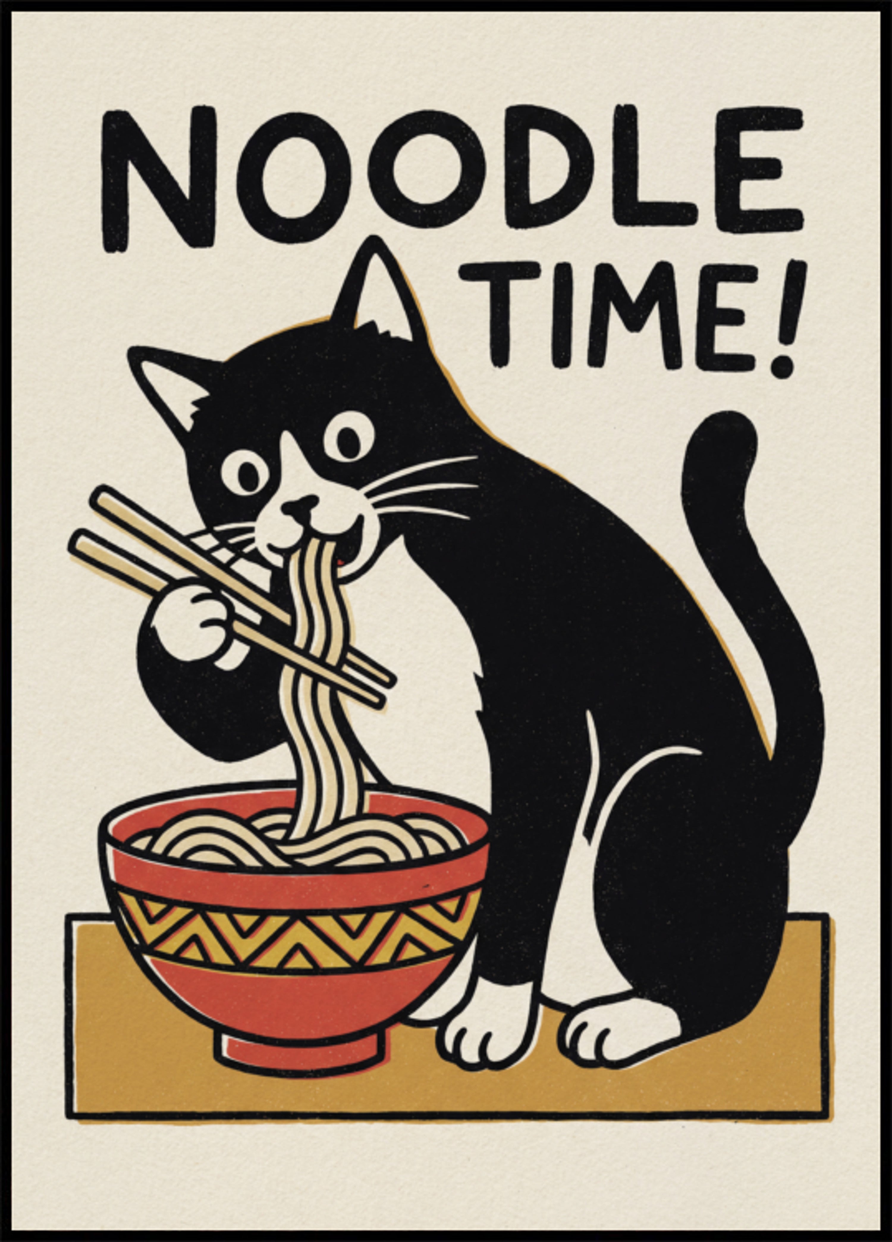 Nudle Time Cat
