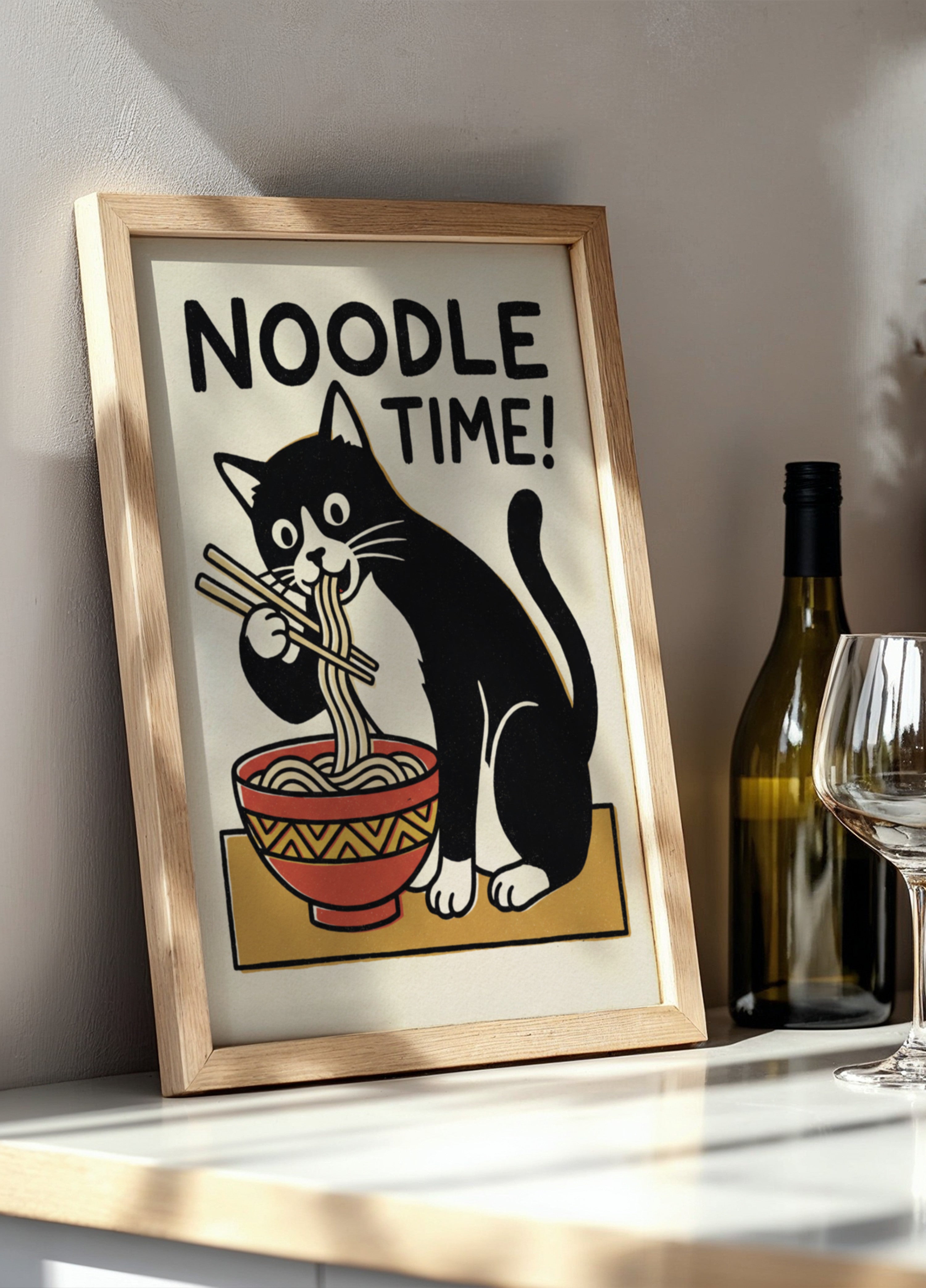 Nudle Time Cat