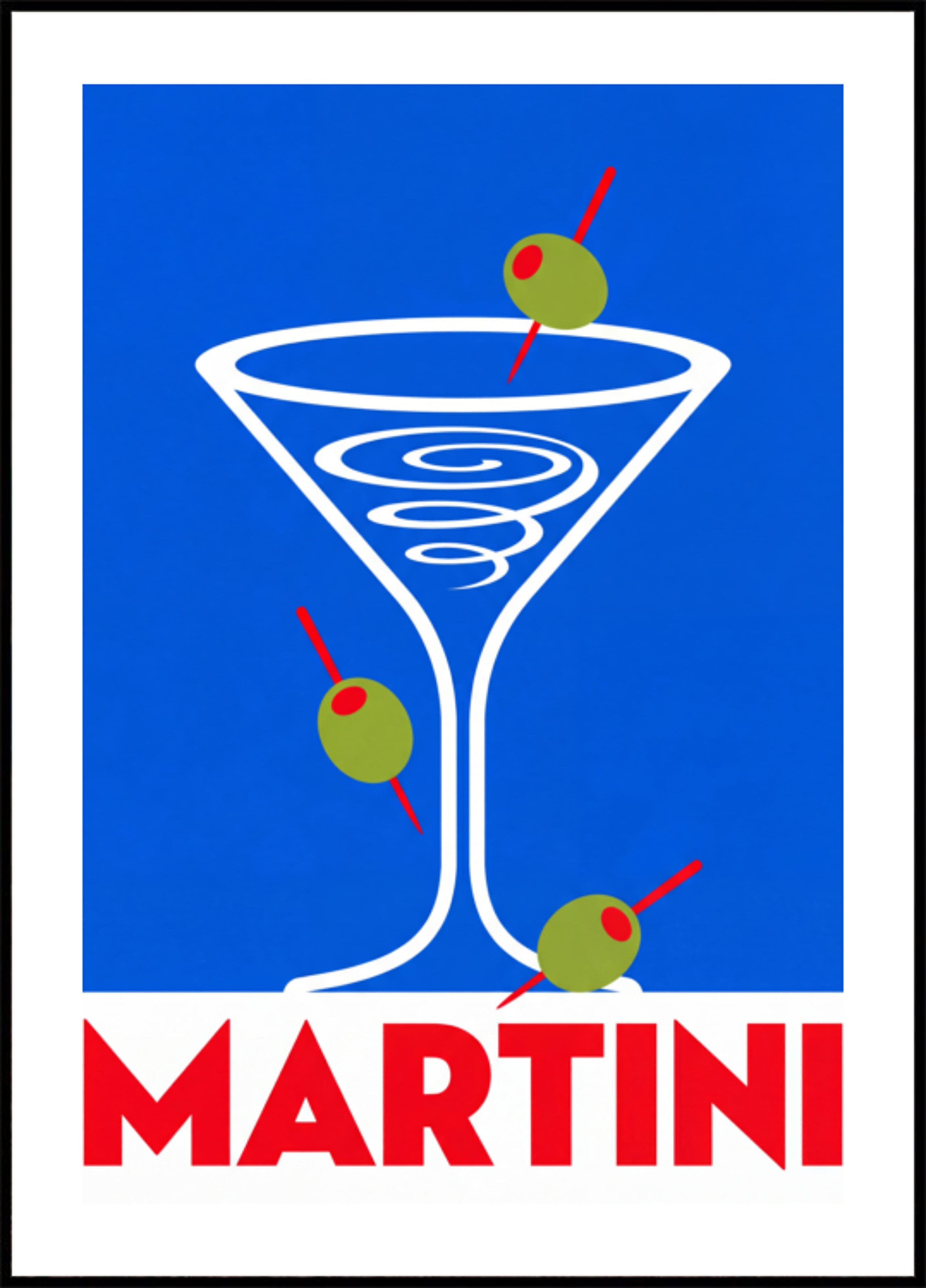Klasické modré Martini