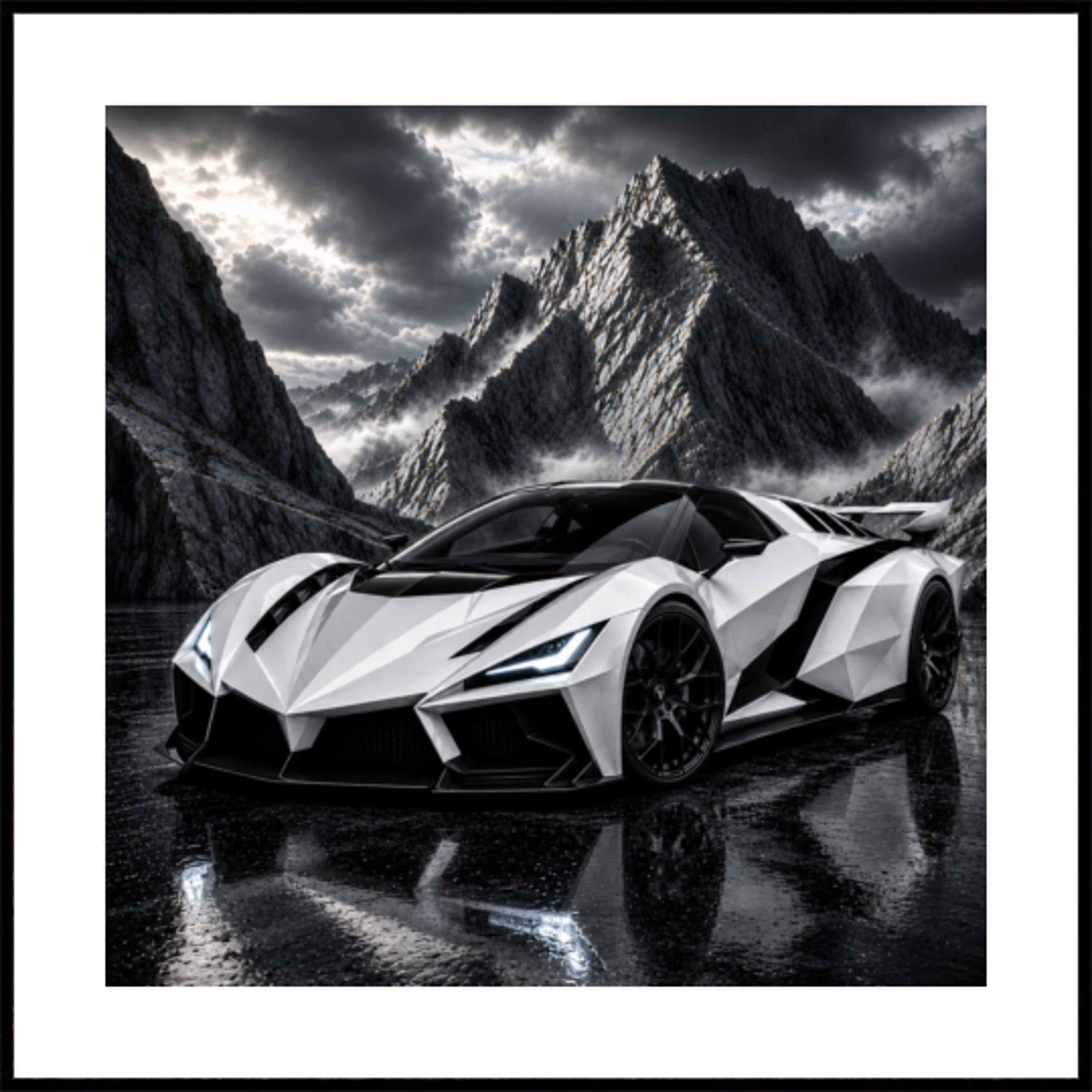 Hypercar White Mountain