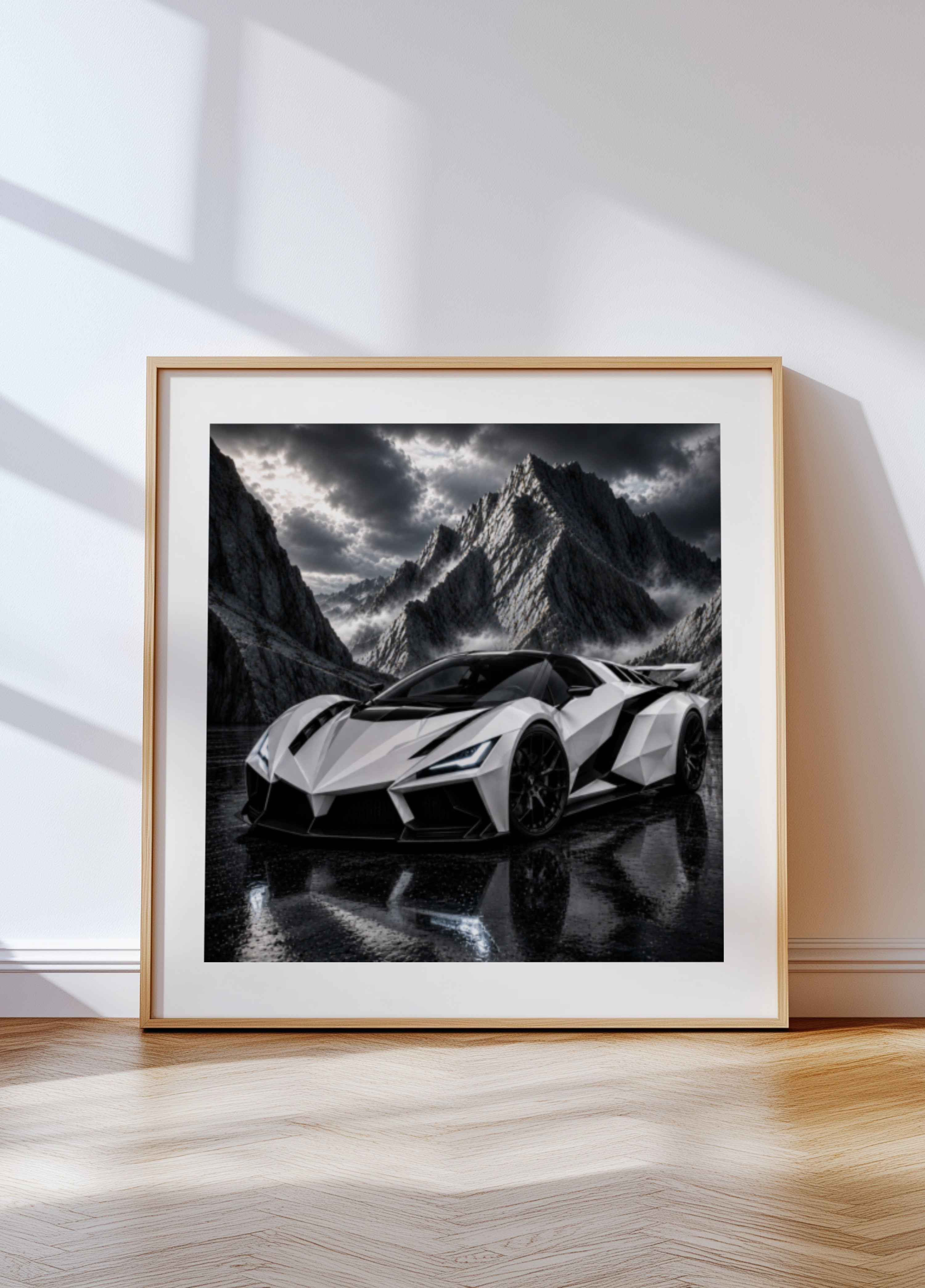 Hypercar White Mountain