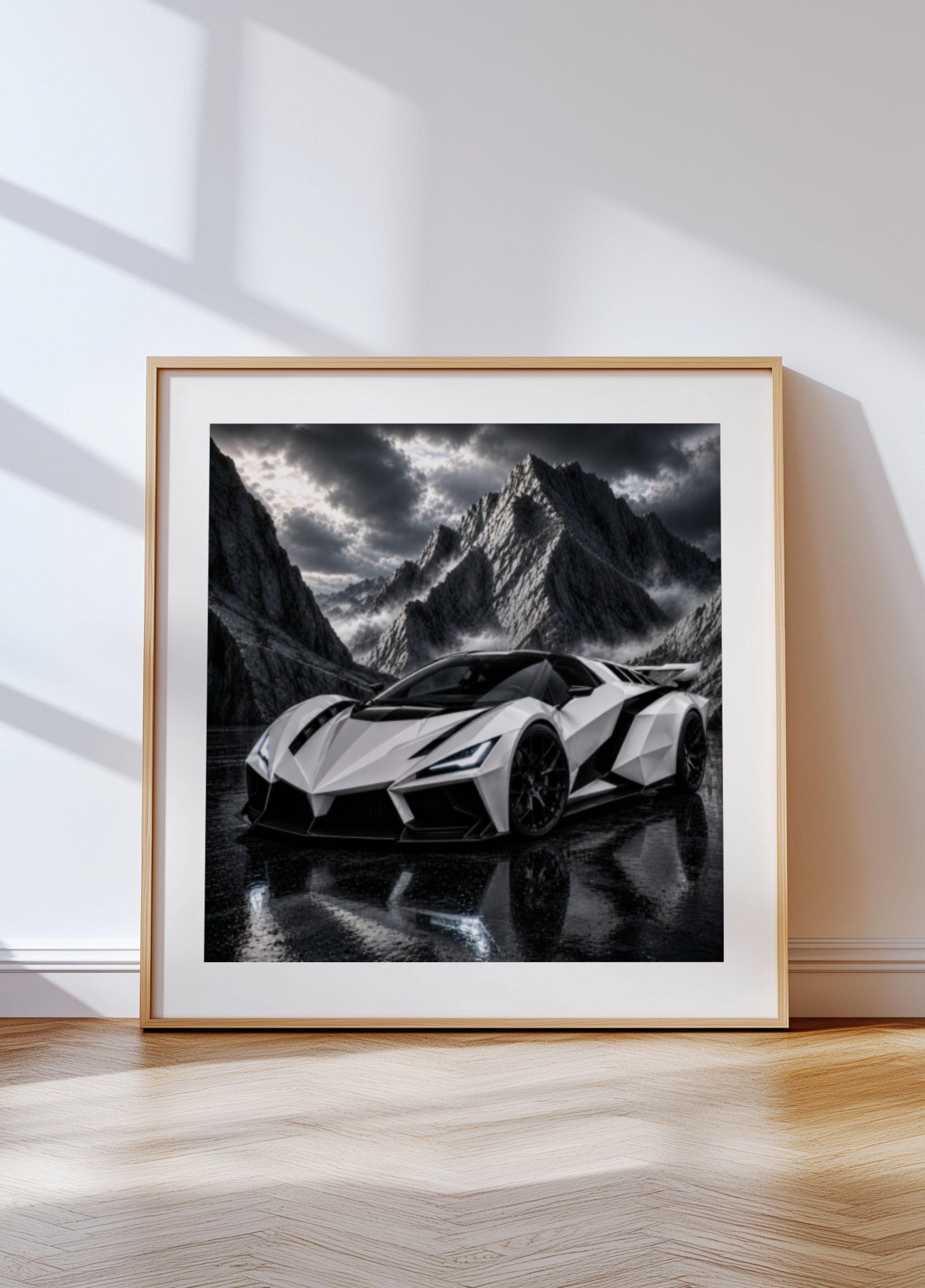 Hypercar White Mountain