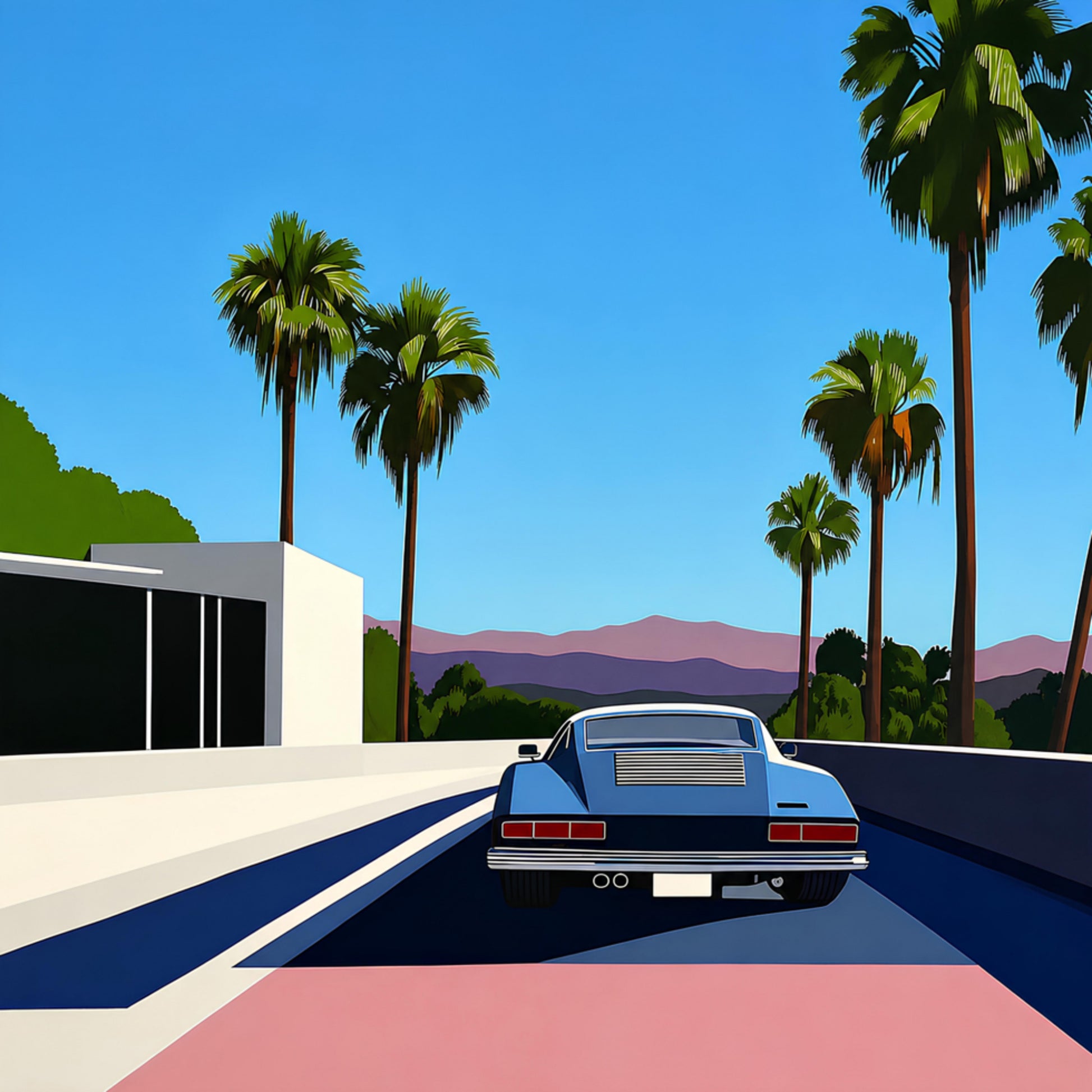 Retro Palm Drive
