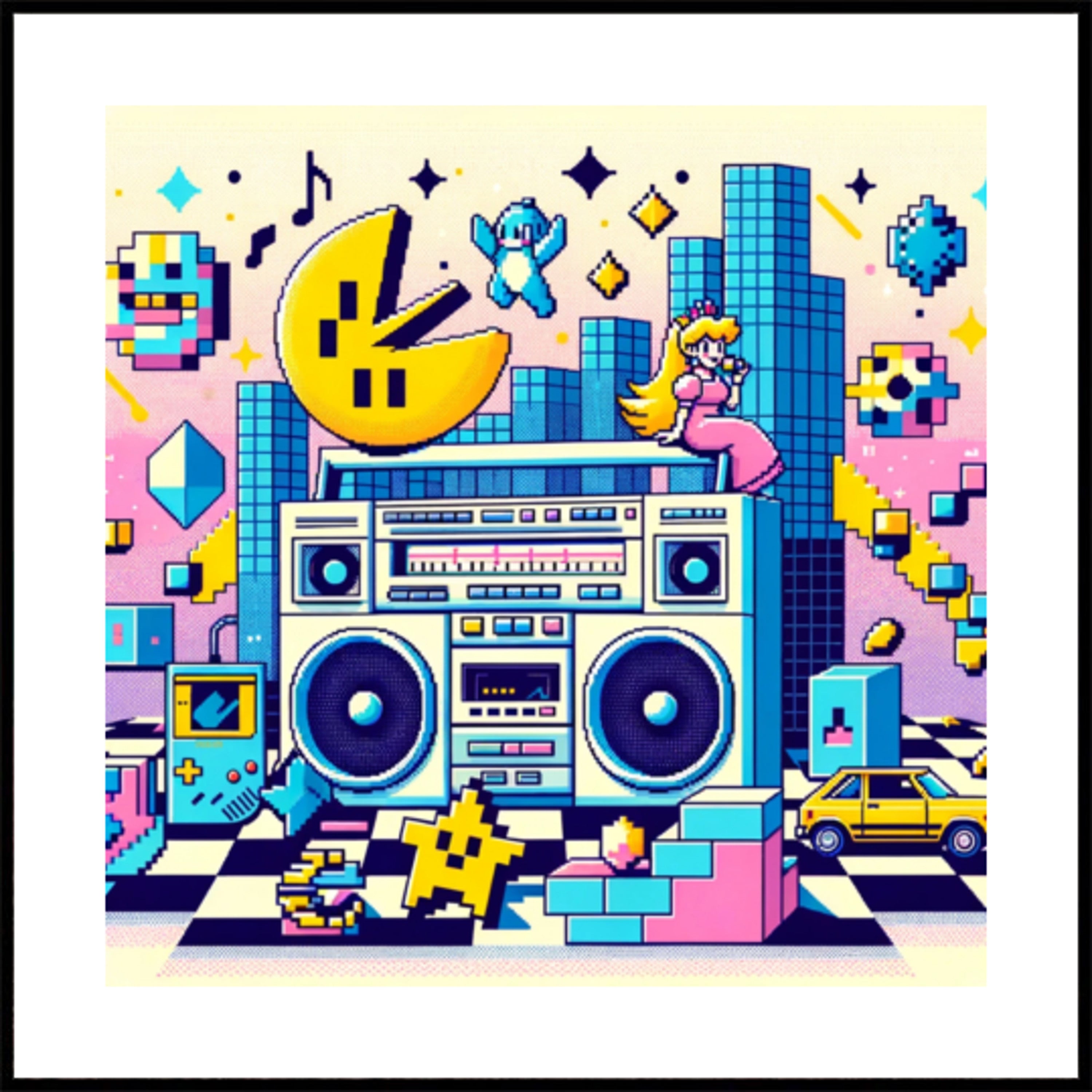 Retro Pixel Party