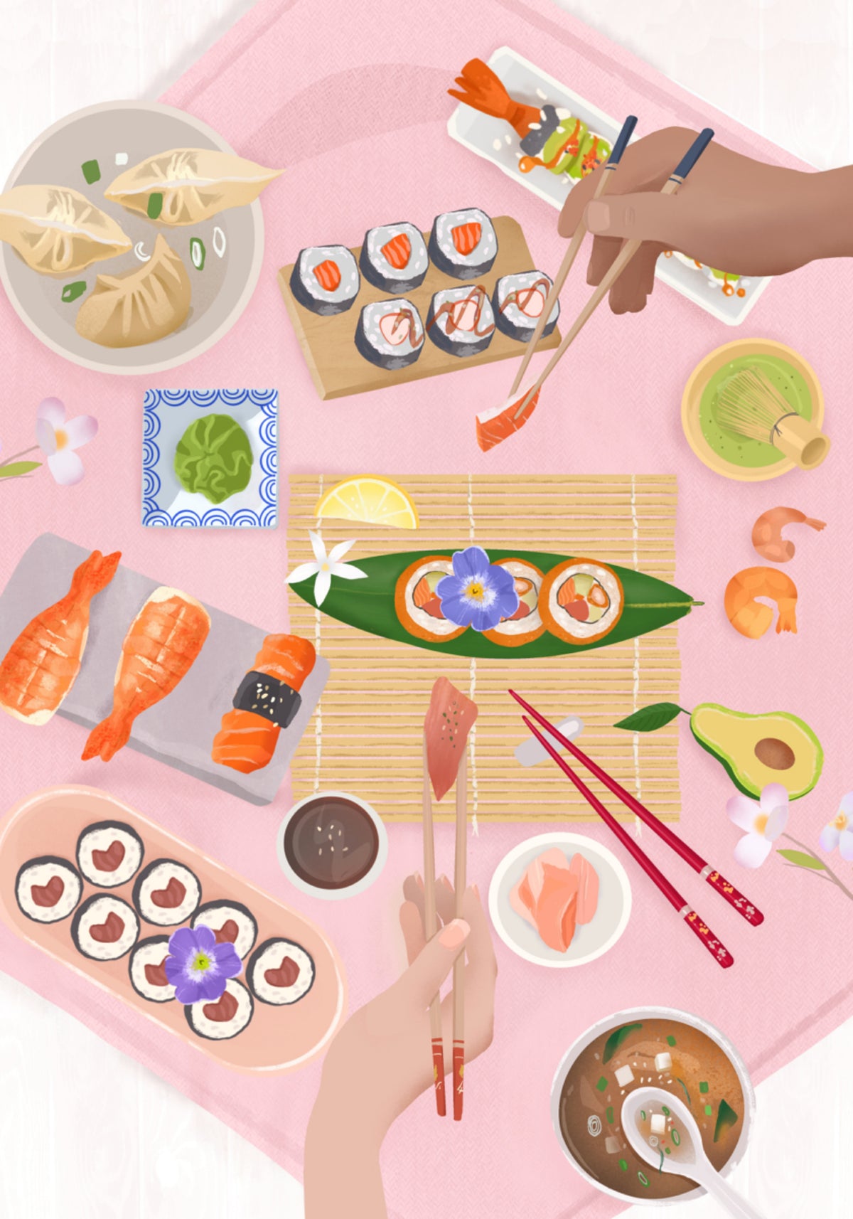 Sushi brunch