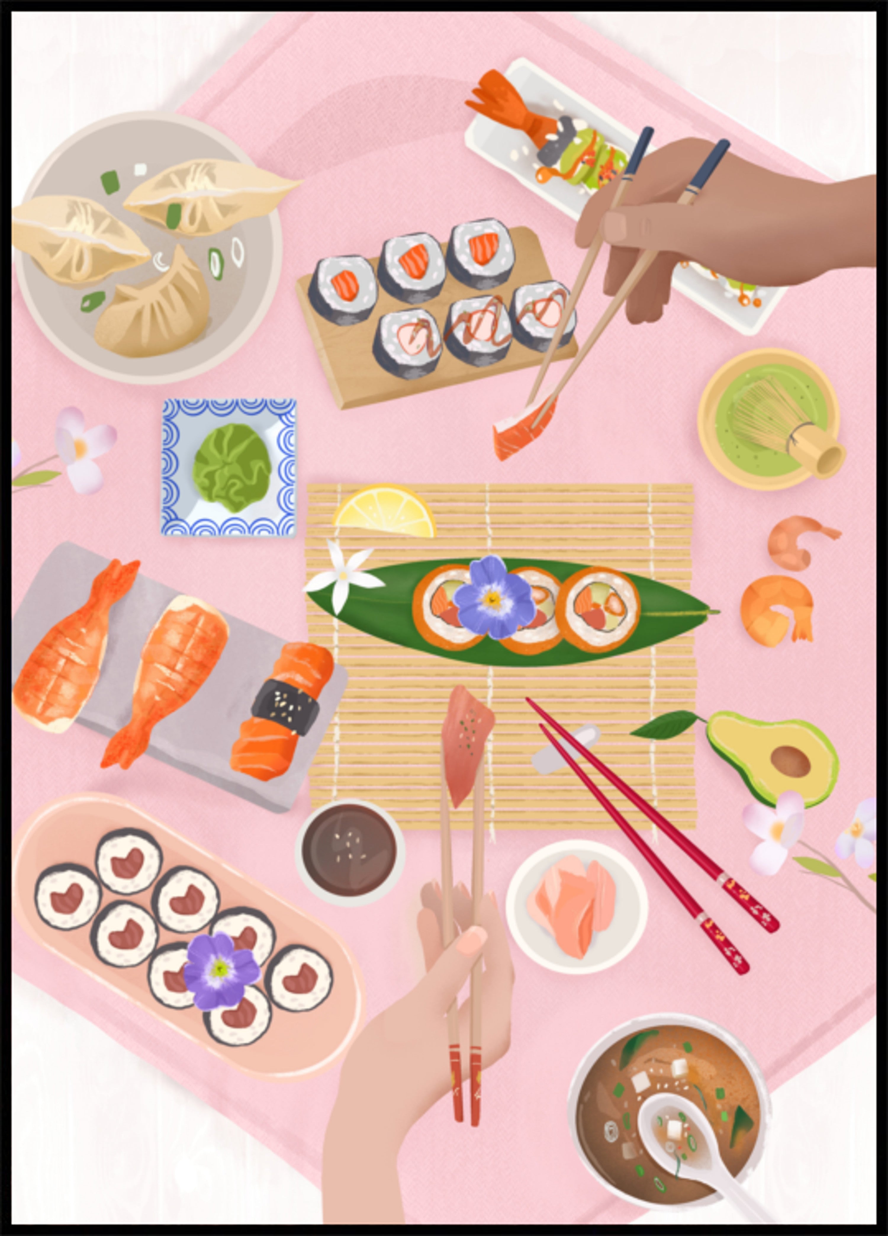 Sushi brunch