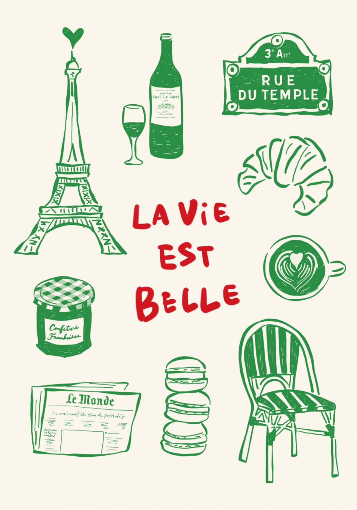 La Vie Est Belle Paříž