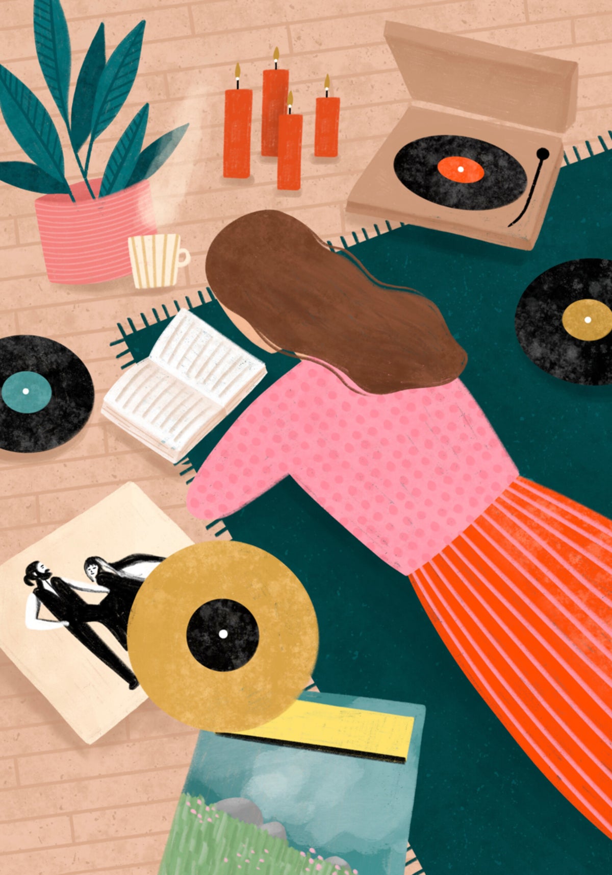Útulné vinylové poslechové umění