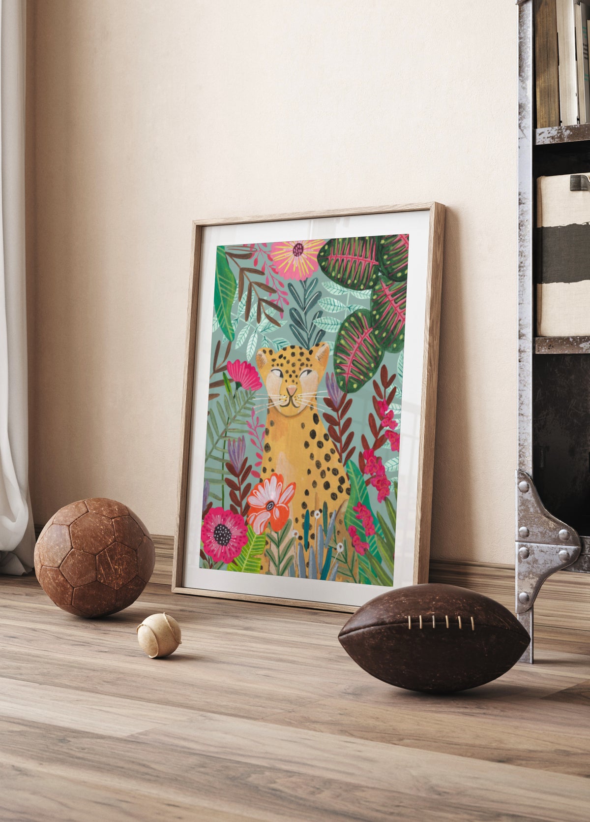 Leopard v džungli