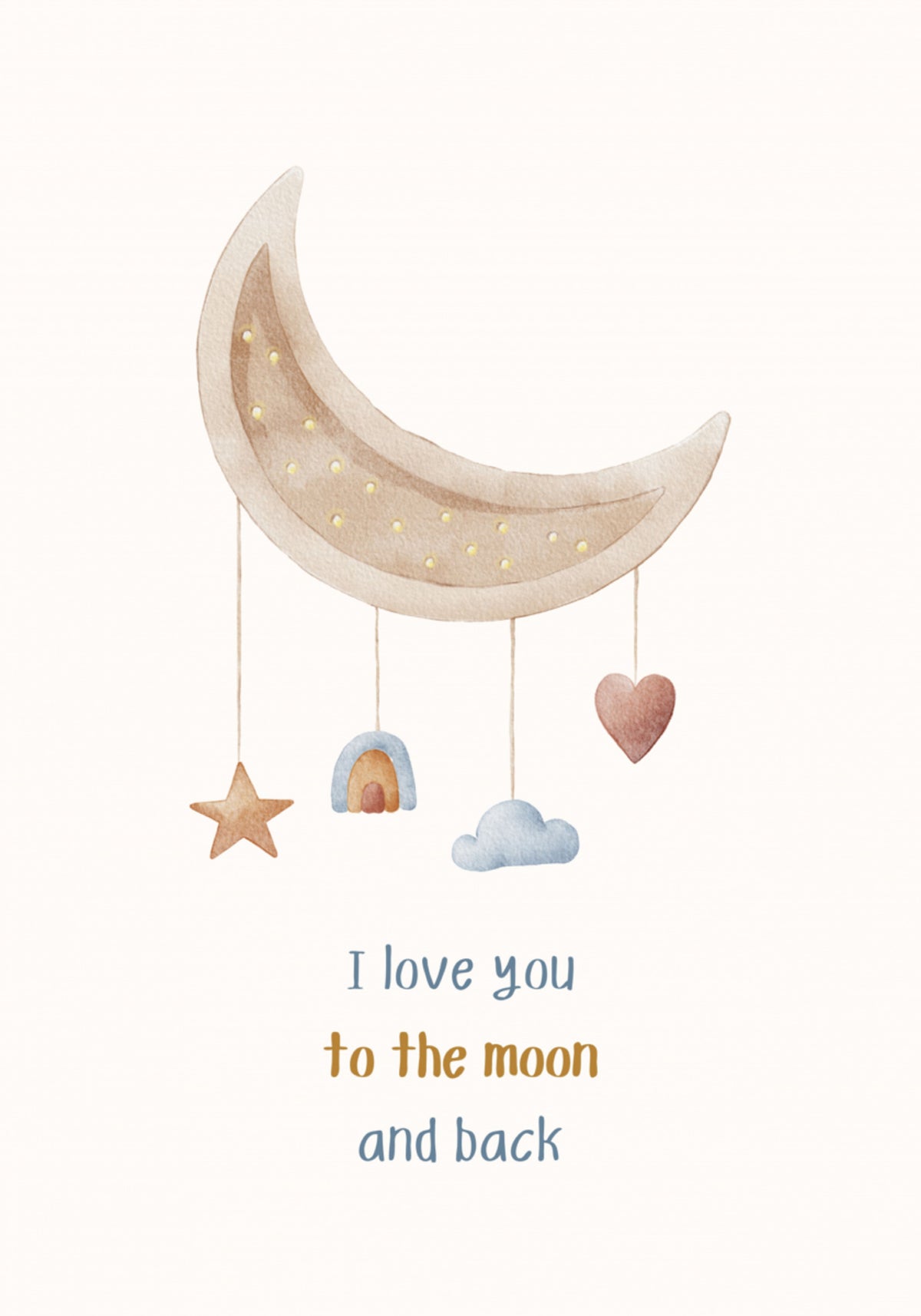 Zasněný Moon Love Citát